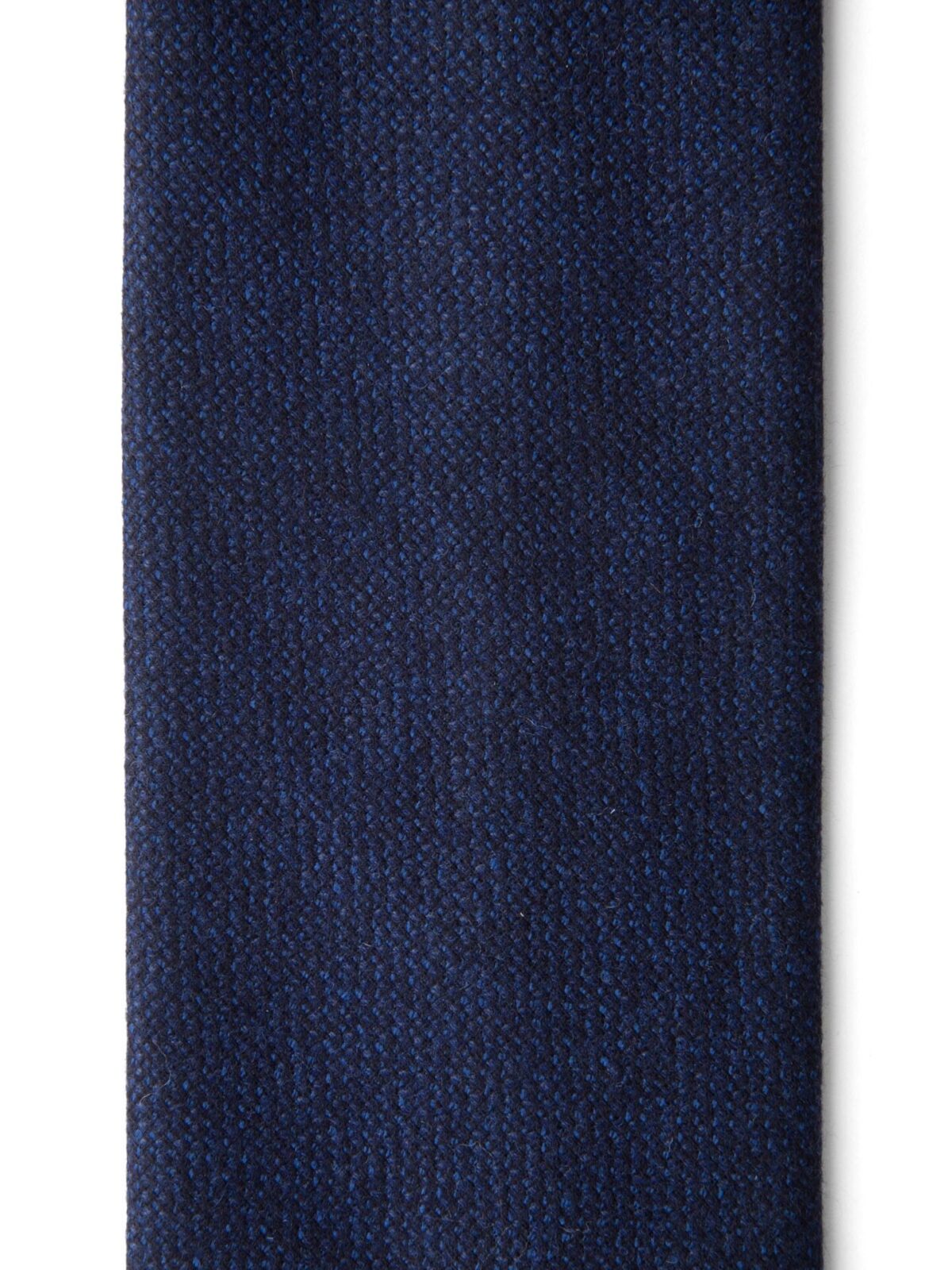 Dark Indigo Solid Wool Tie