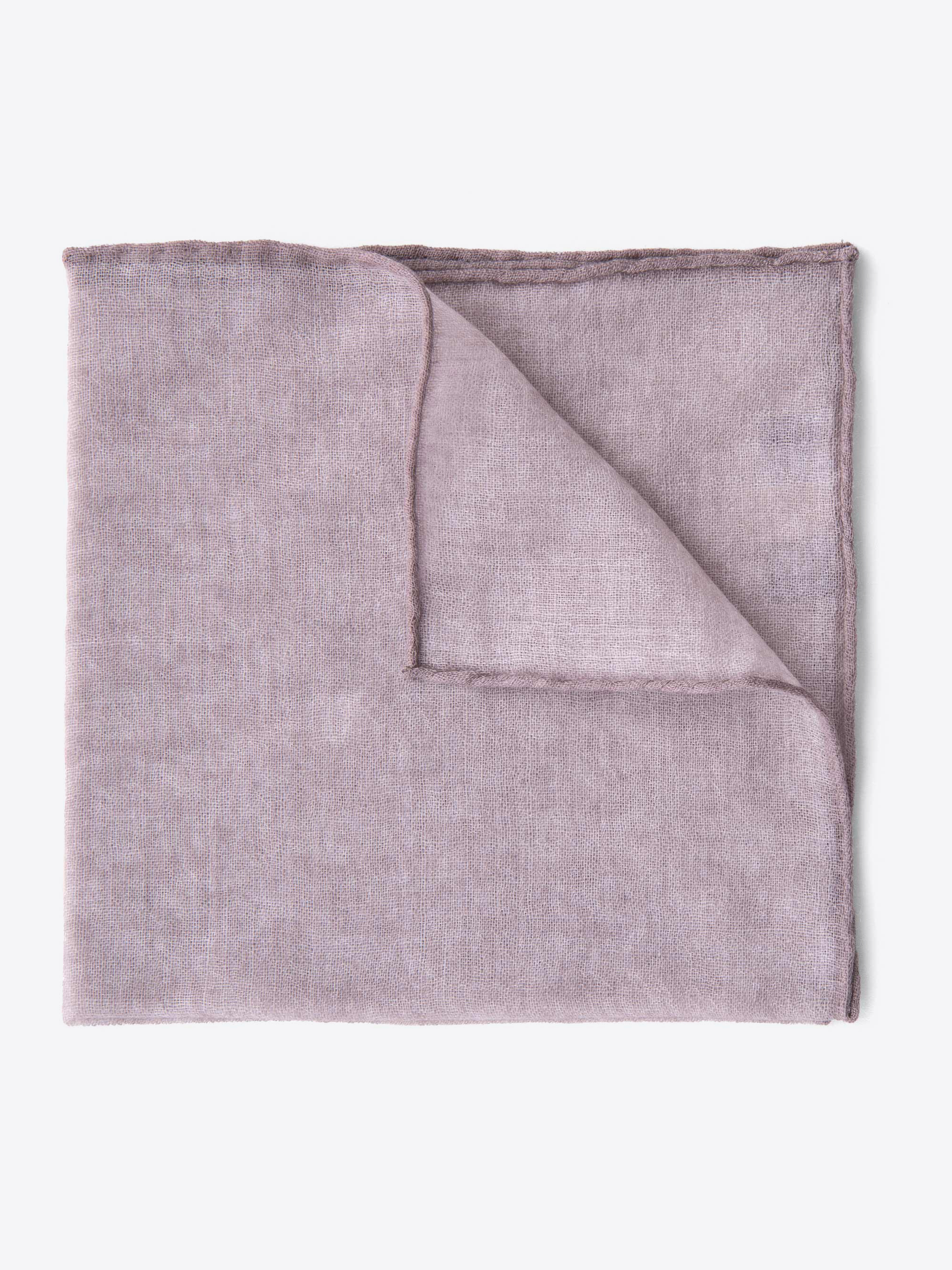 Zoom Image of Natural Wool Pocket Square