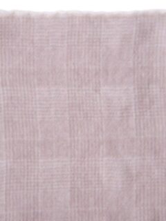 Beige Glen Plaid Wool Pocket Square Product Thumbnail 2