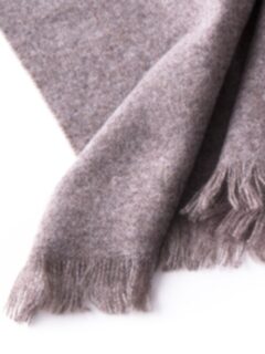Taupe Thick Cashmere Scarf Product Thumbnail 2