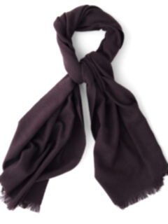 Chocolate Thick Cashmere Scarf Product Thumbnail 5