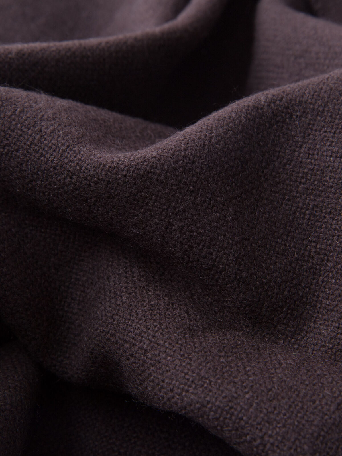 Chocolate Thick Cashmere Scarf