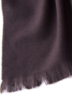 Chocolate Thick Cashmere Scarf Product Thumbnail 2