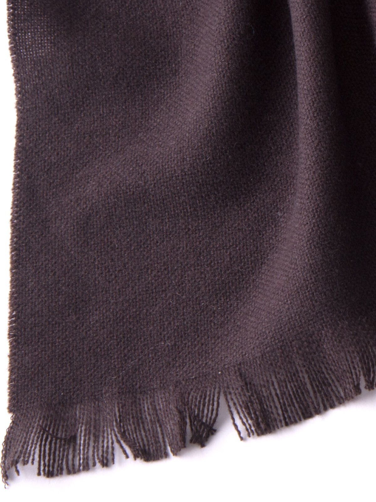 Chocolate Thick Cashmere Scarf