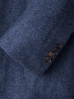 Slate Wool Cashmere Herringbone Hudson Jacket Product Thumbnail 2