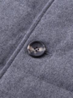 Light Grey Wool Cortina Vest Product Thumbnail 2
