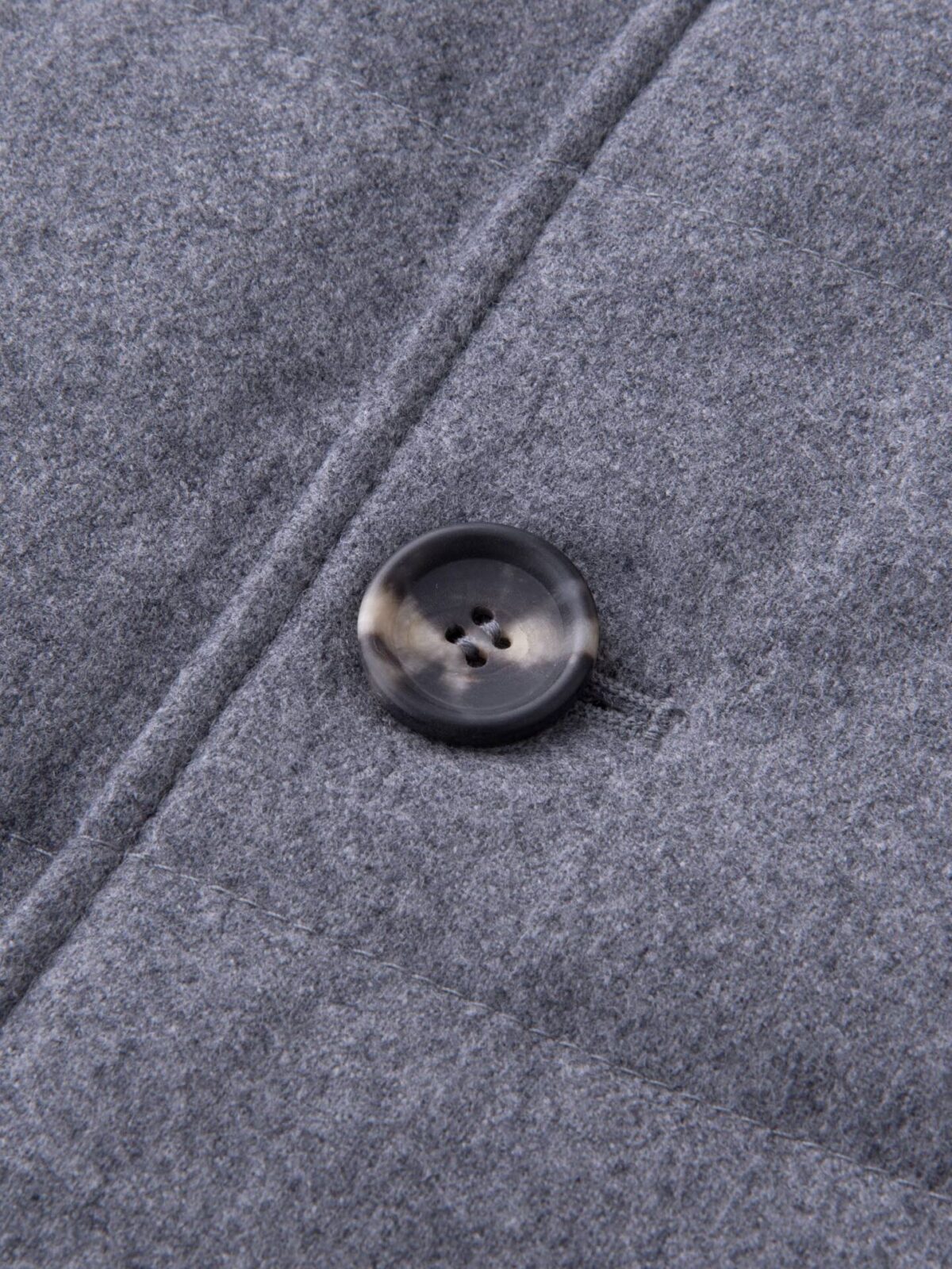 Light Grey Wool Cortina Vest