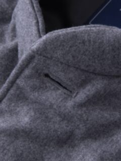 Light Grey Wool Cortina Vest Product Thumbnail 3