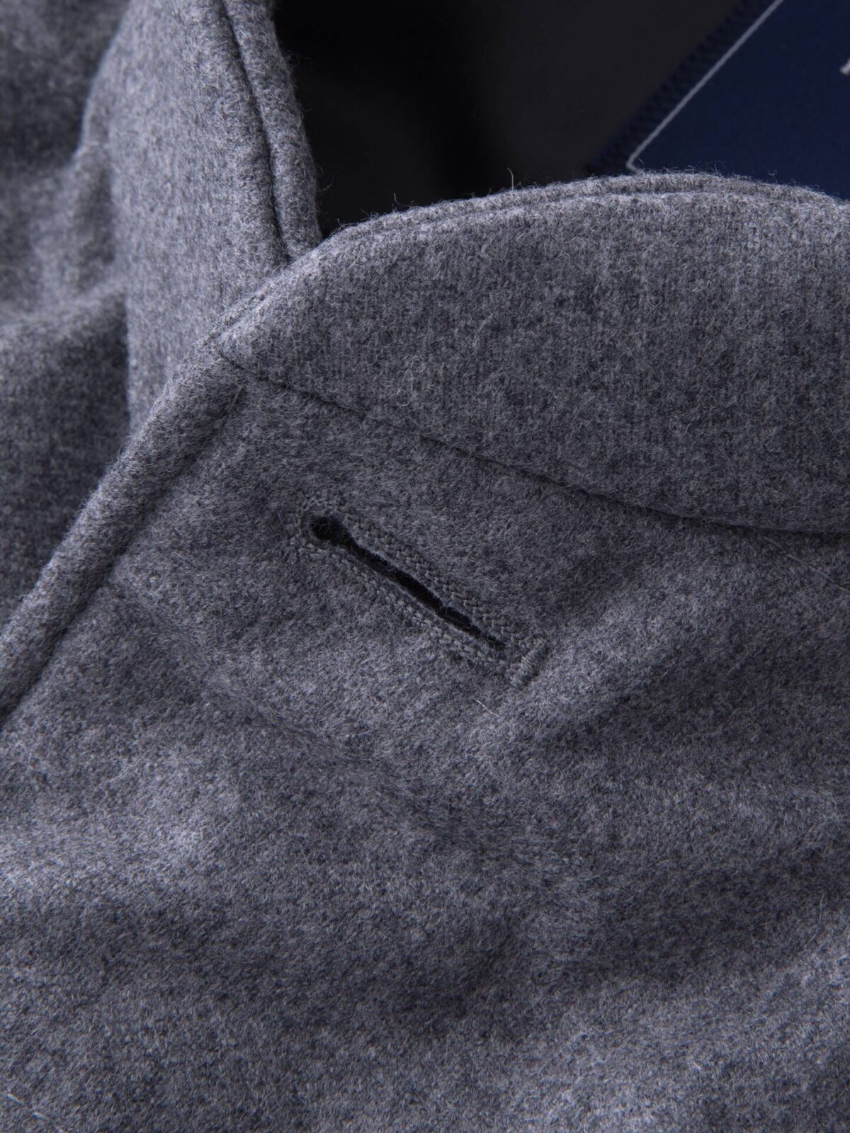 Light Grey Wool Cortina Vest