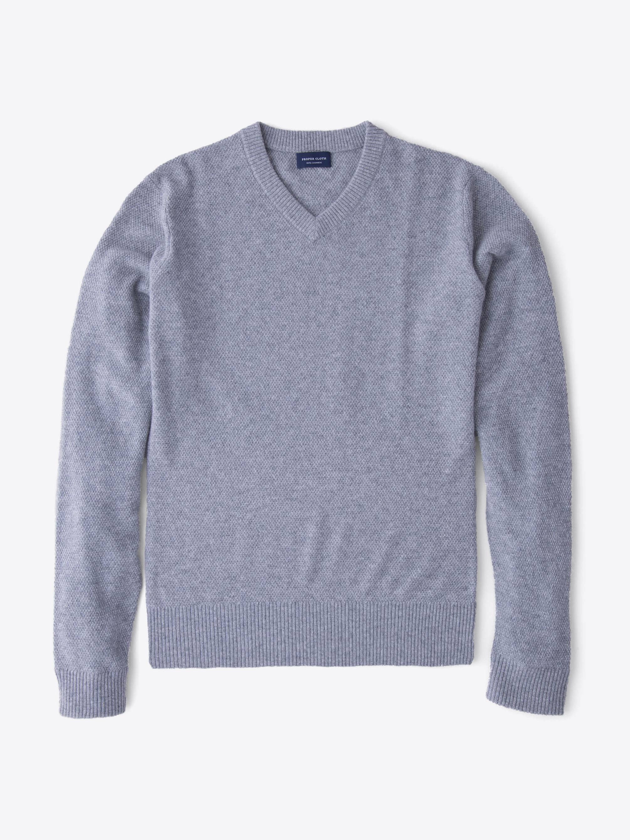 Mongolian Cashmere V-Neck Sweater