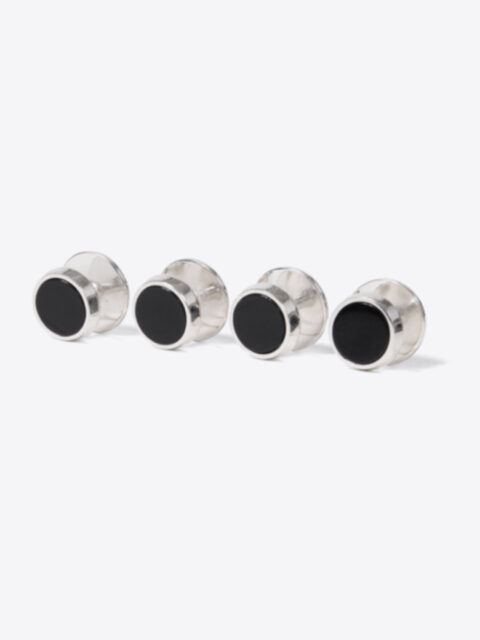 Suggested Item: Steel and Onyx Tuxedo Studs