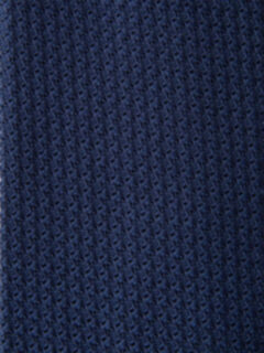 Navy Silk Grenadine Tie Product Thumbnail 2