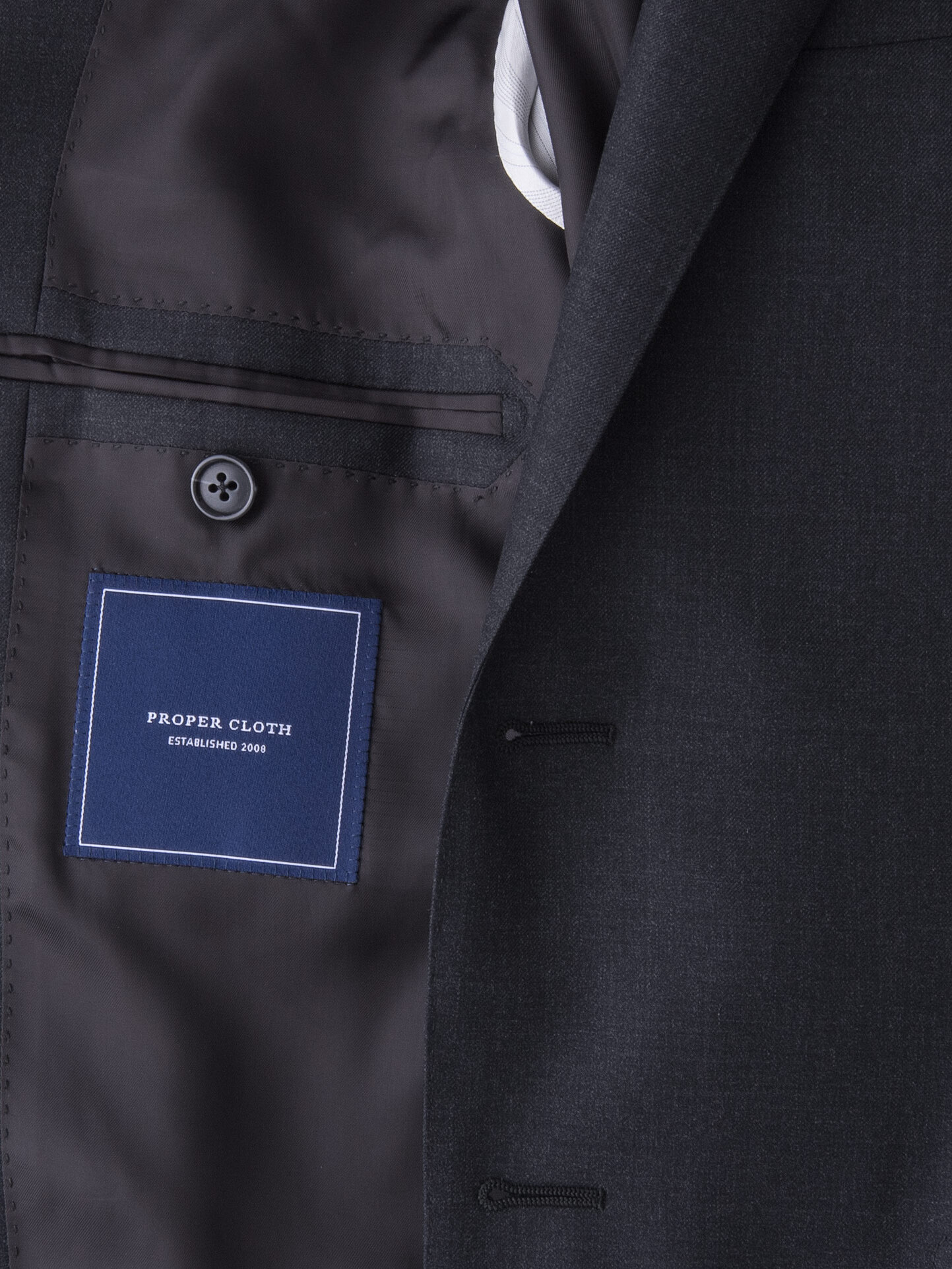 Mercer Charcoal S150s Suit by Proper Cloth