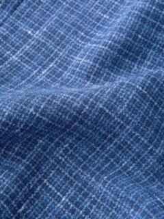 Hudson Ocean Blue Textured Micro Check Jacket Product Thumbnail 6