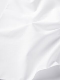Essential White Cotton Pocket Square Product Thumbnail 3