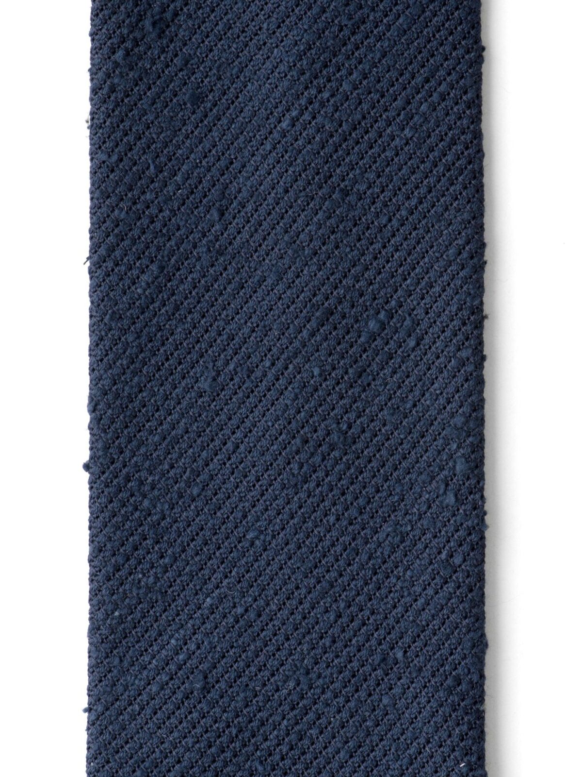 Navy Grenadine Shantung Tie