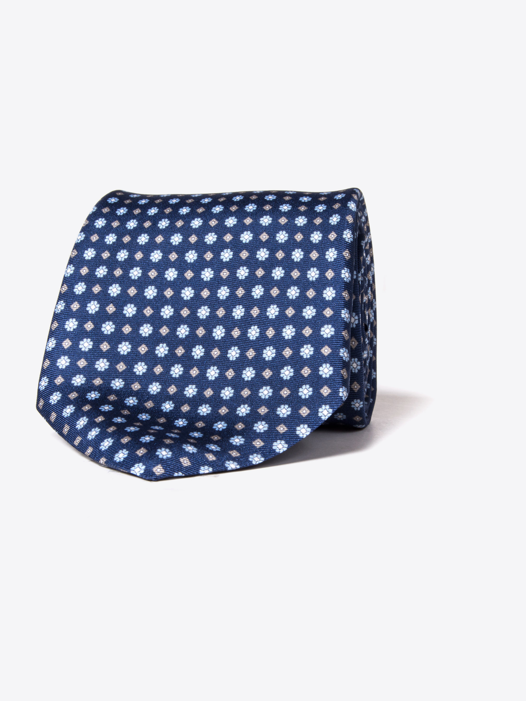 Zoom Image of Lazio Blue Print Tie