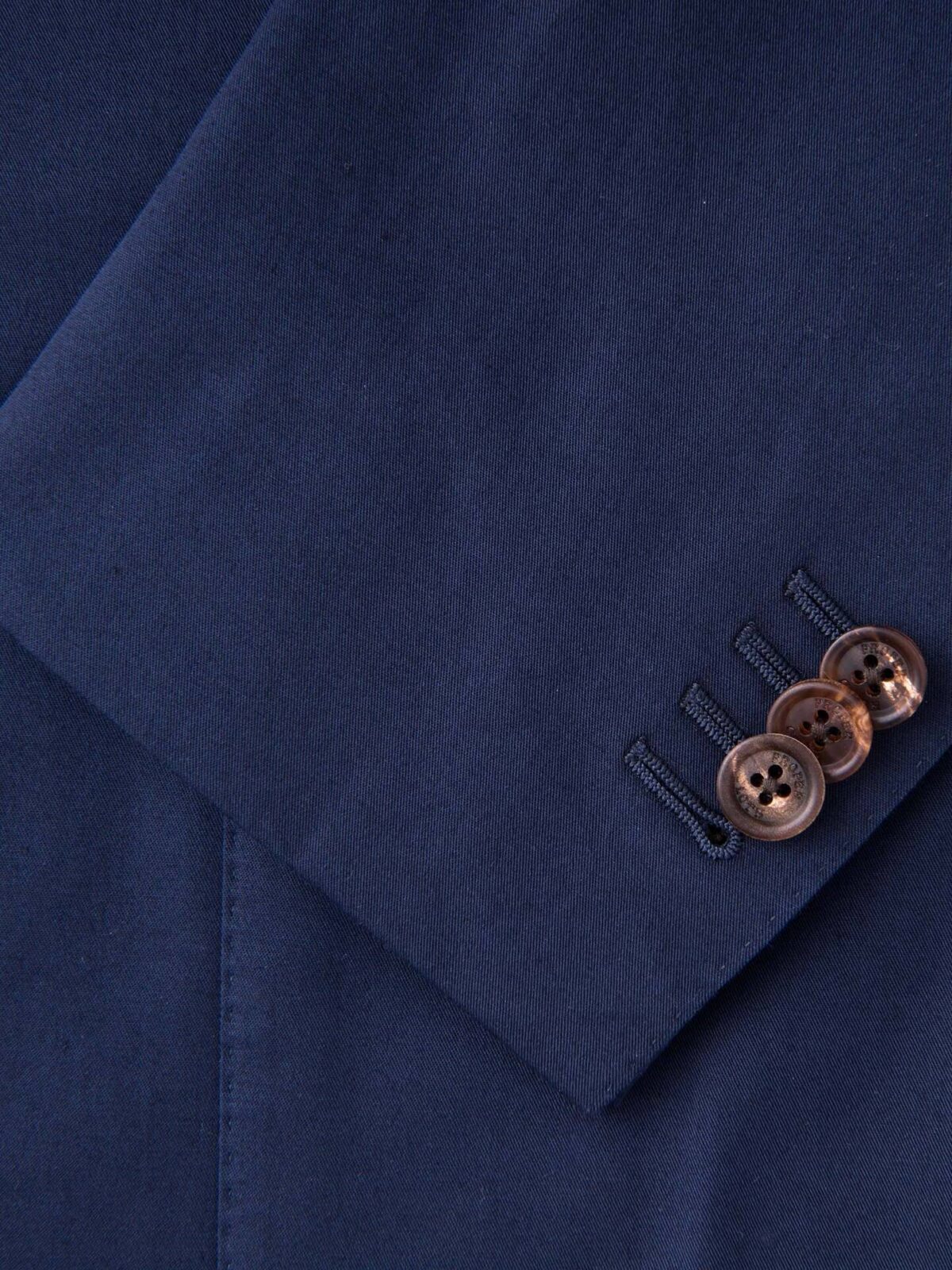 Hudson Navy Cotton Suit by Proper Cloth