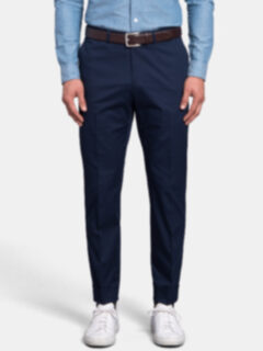 Hudson Navy Cotton Suit Product Thumbnail 7