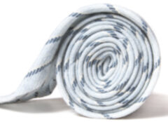 Genova Light Blue Wool Stripe Tie Product Thumbnail 2
