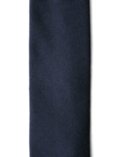 Navy Blue Wool Flannel Tie Product Thumbnail 2