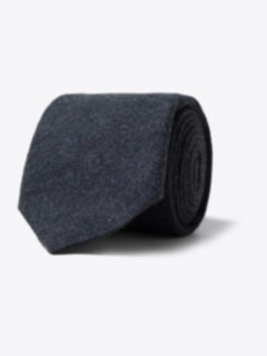 Charcoal Cashmere Tie Product Thumbnail 1