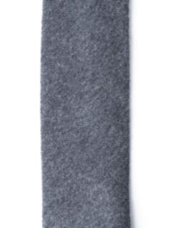 Slate Pure Cashmere Tie Product Thumbnail 3
