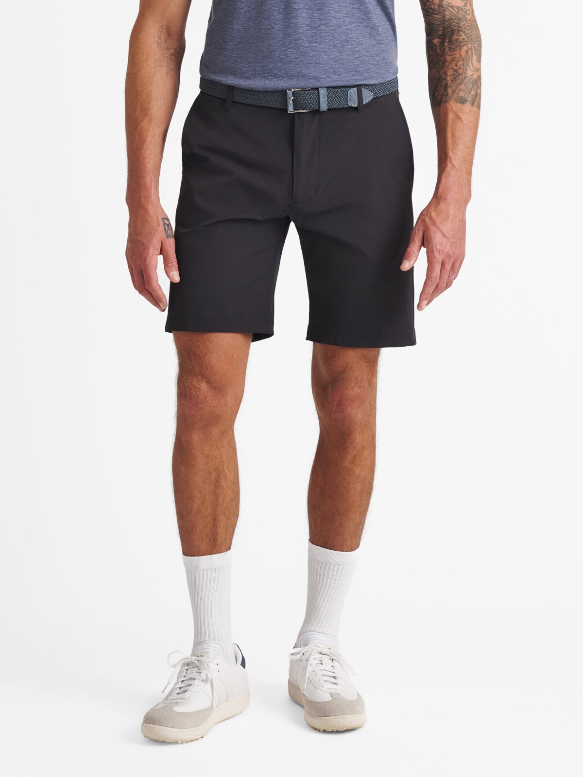 Navy Performance Golf Shorts - Proper Cloth