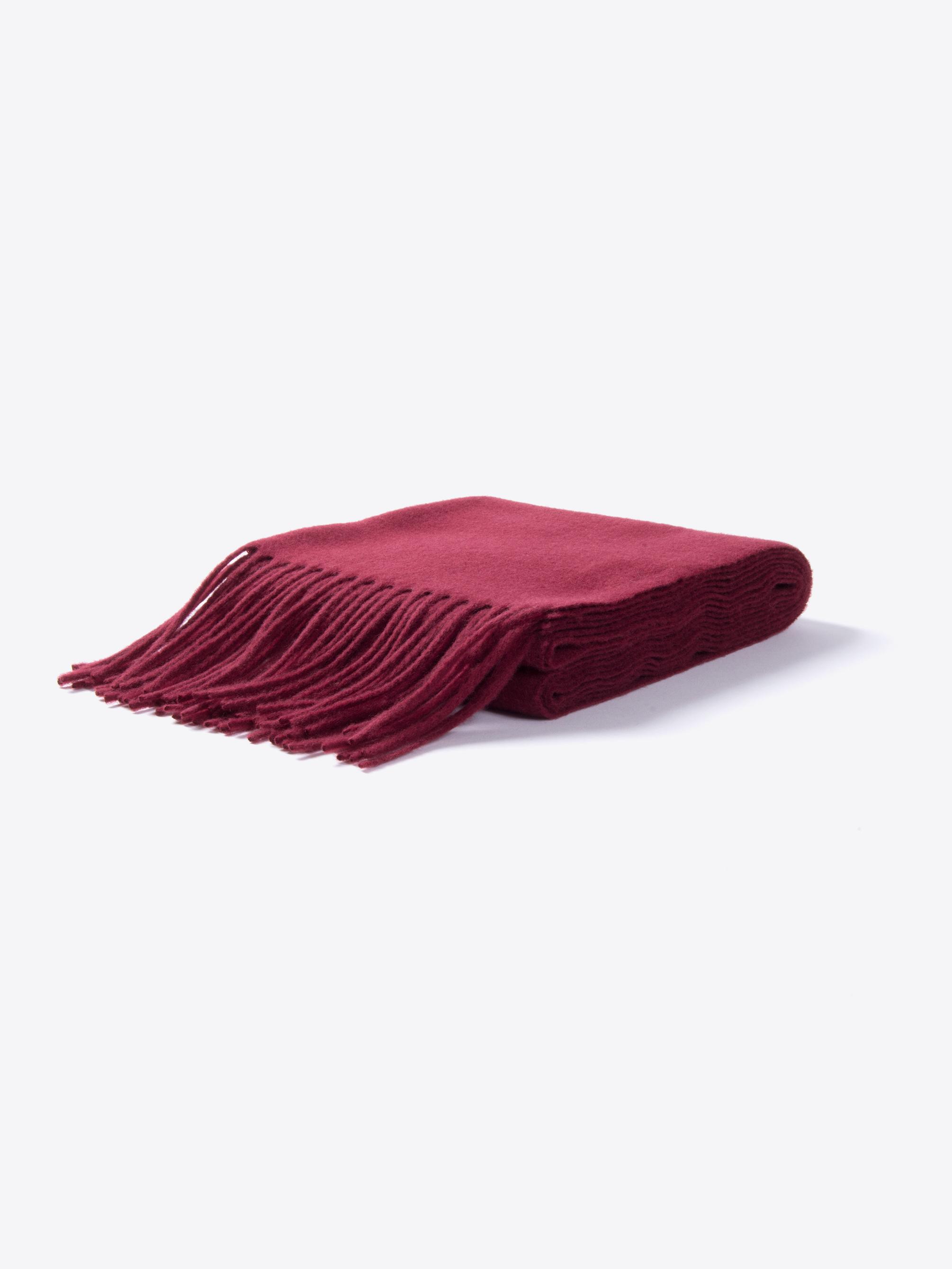 Zoom Image of Bordeaux Cashmere Scarf