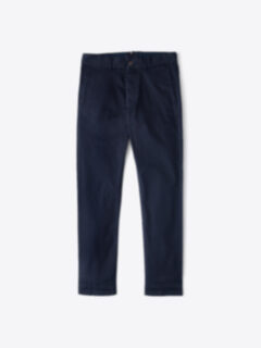 Shop Bowery Navy Stretch Cotton Chino