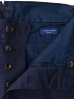 Bowery Navy Stretch Cotton Chino Product Thumbnail 5