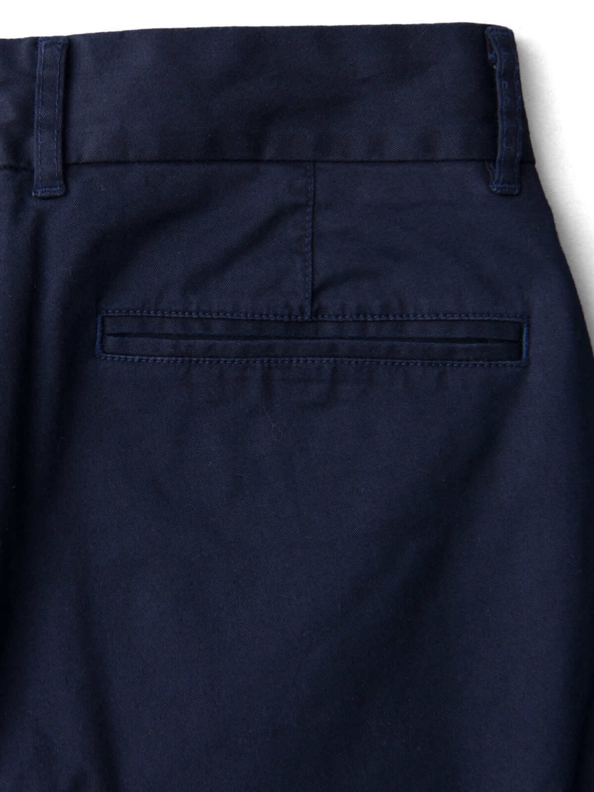 Bowery Navy Stretch Cotton Chino