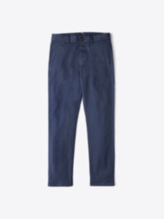 Bowery Slate Blue Stretch Cotton Chino Product Thumbnail 1