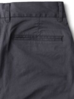 Bowery Charcoal Stretch Cotton Chino Product Thumbnail 6