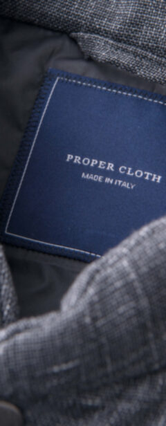 Cortina I Grey Slub Wool Blend Vest Product Thumbnail 3