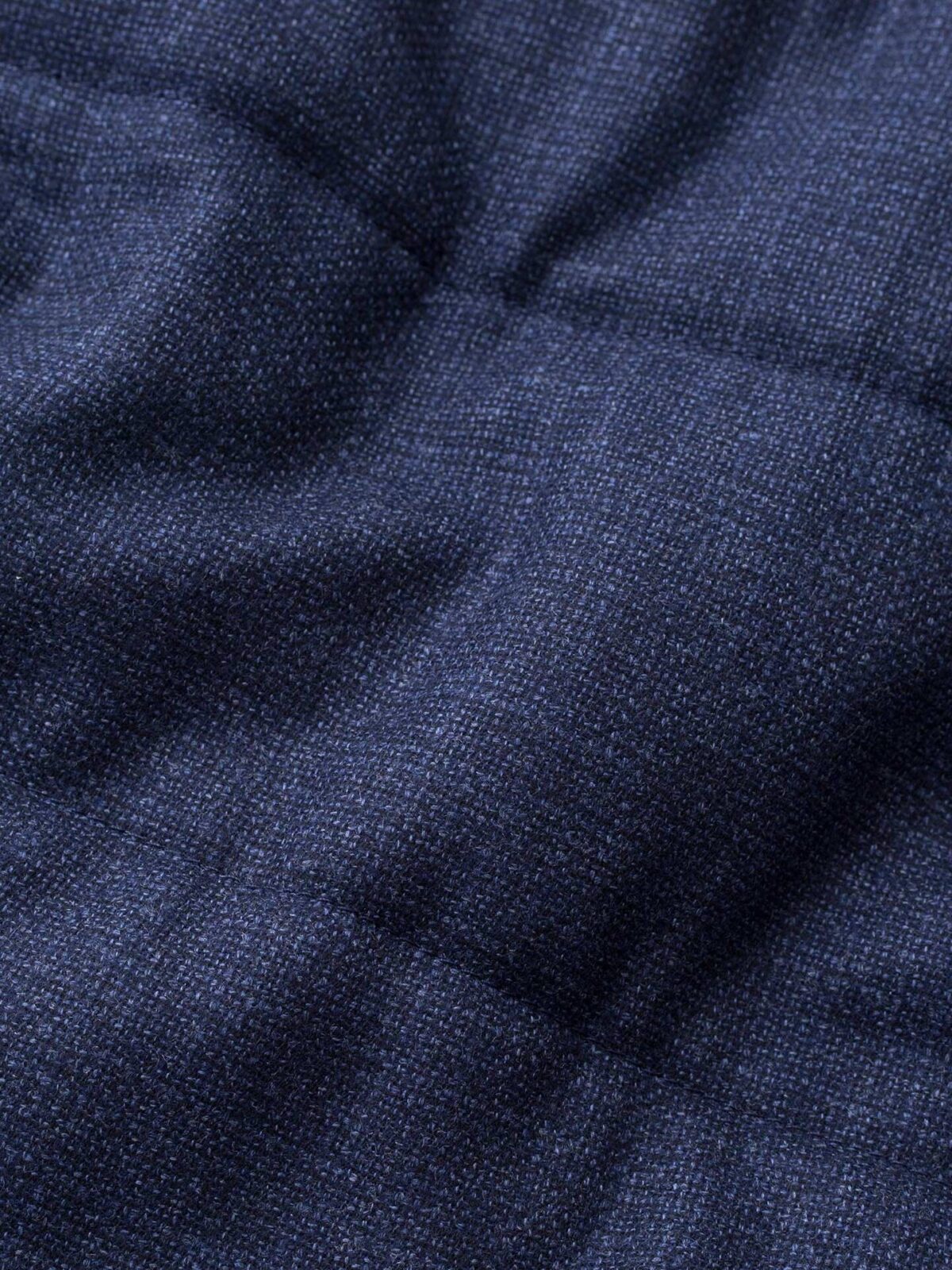 Cortina I Navy Textured Flannel Snap Vest