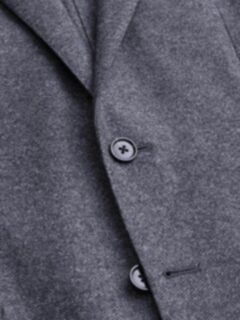 Hudson Grey Birdseye Wool Flannel Jacket Product Thumbnail 3