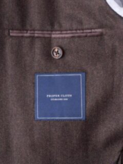 Hudson Walnut Herringbone Wool and Cashmere Jacket Product Thumbnail 6
