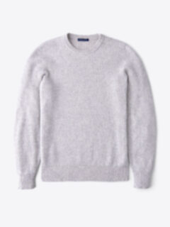 Wheat Cotton and Cashmere Crewneck Product Thumbnail 1