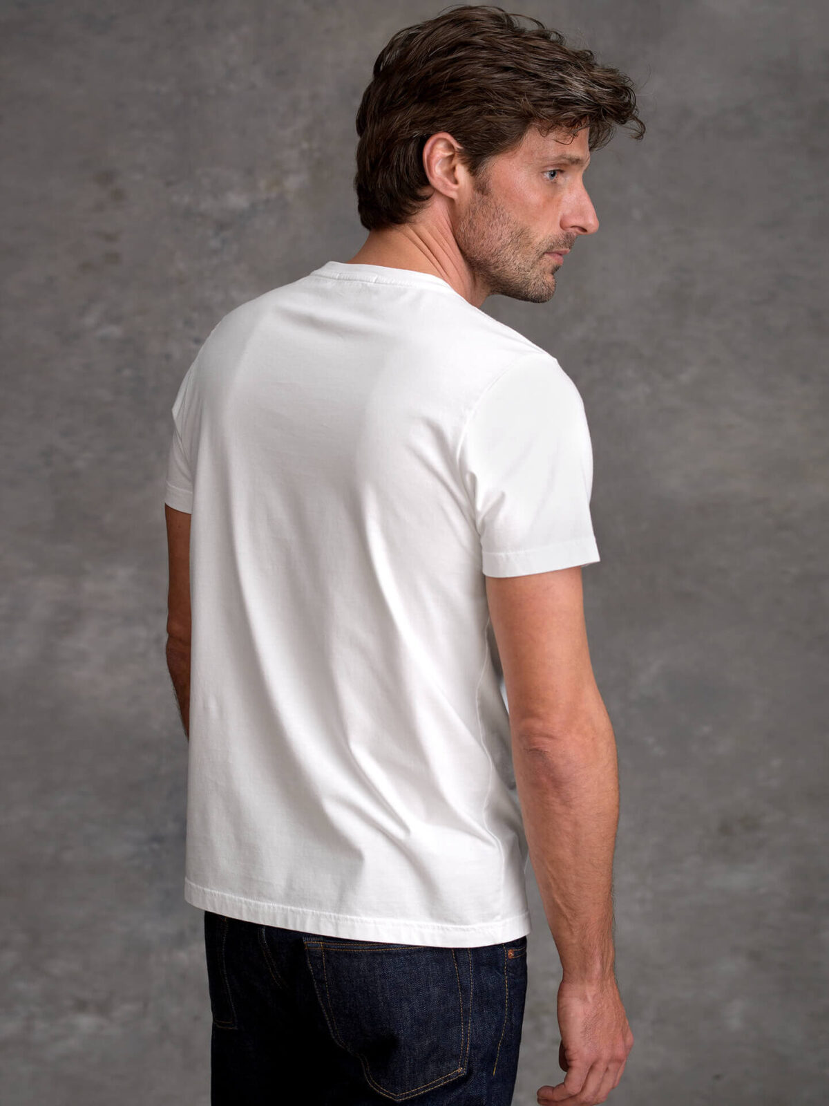 Japanese Cream White Relaxed deals Fit Half Sleeves 210g Cotton Hanley Tee T-shirt | Unisex | Spring and Summer