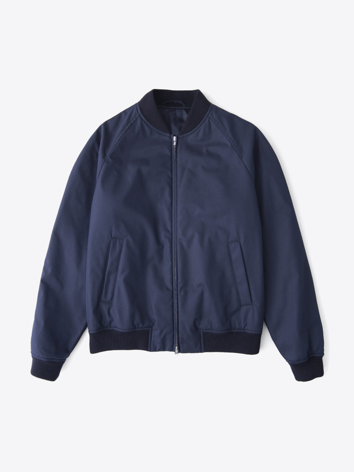 Washed Denim Bomber Jacket - Ready-to-Wear