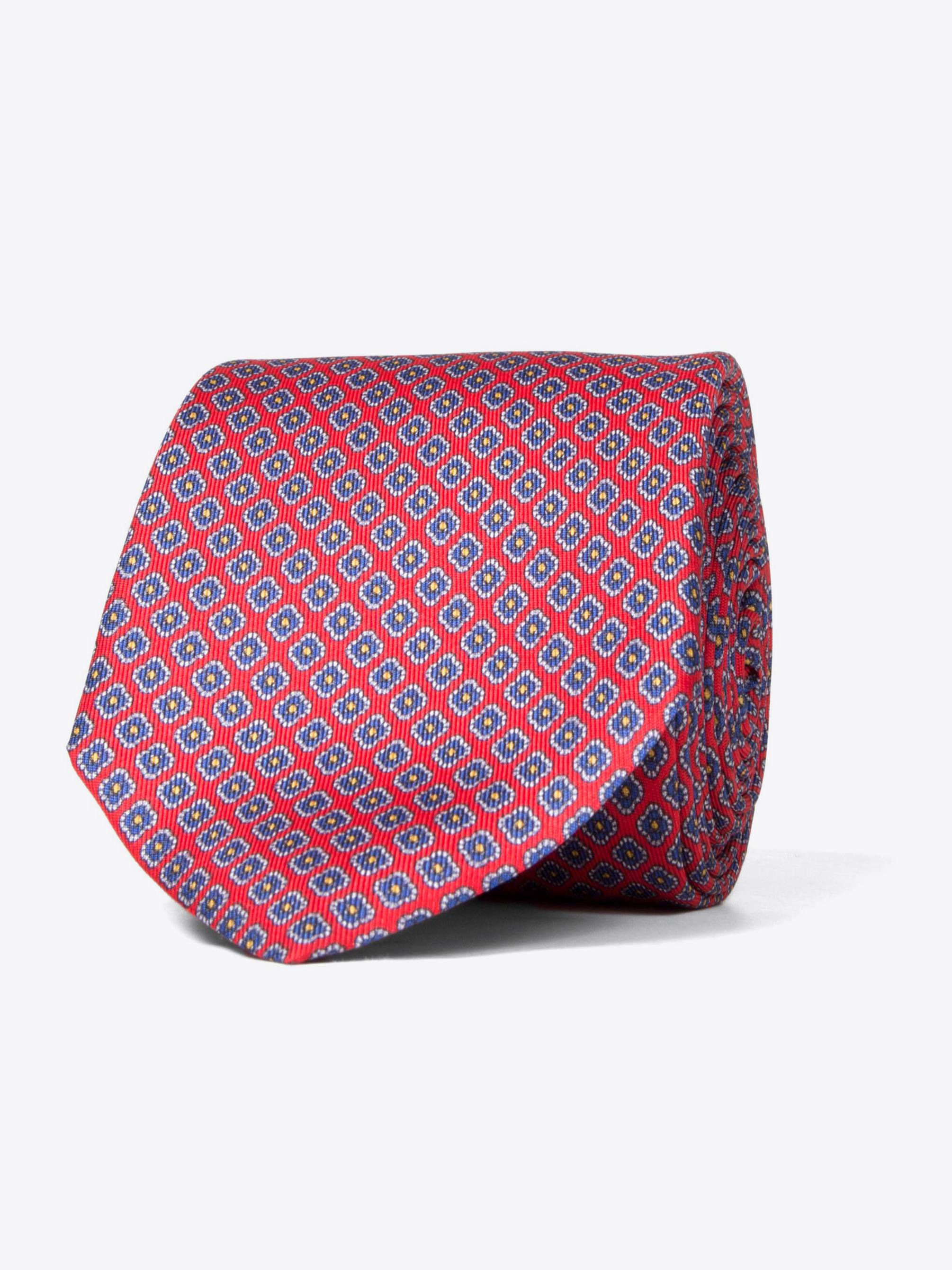 Zoom Image of Veneto Red Print Tie