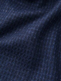 Bleecker Navy Wool and Cashmere Coat Product Thumbnail 7