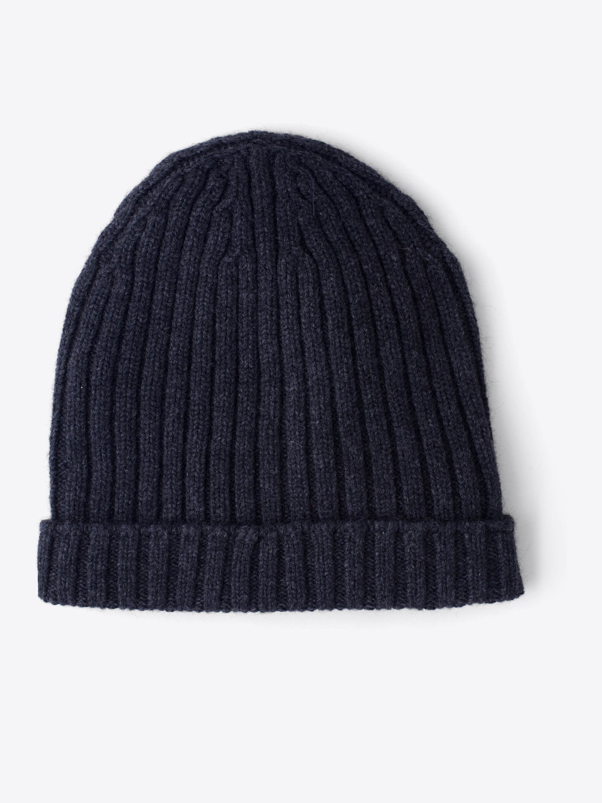 Zoom Image of Charcoal Wool and Cashmere Italian Knit Hat