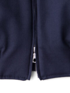 Navy Wool Storm System Bomber Product Thumbnail 5