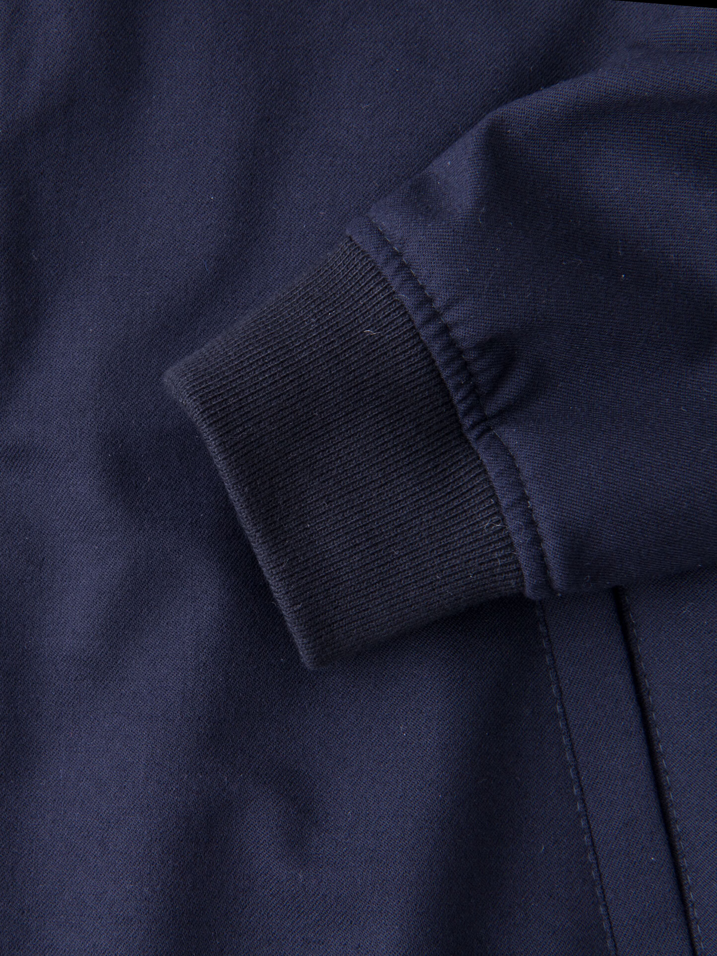 Navy Wool Storm System Bomber by Proper Cloth