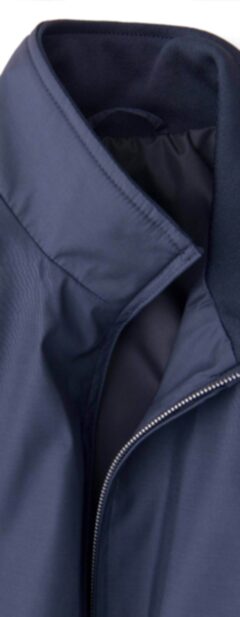 Lucca Navy Wool and Silk Performance Jacket Product Thumbnail 3