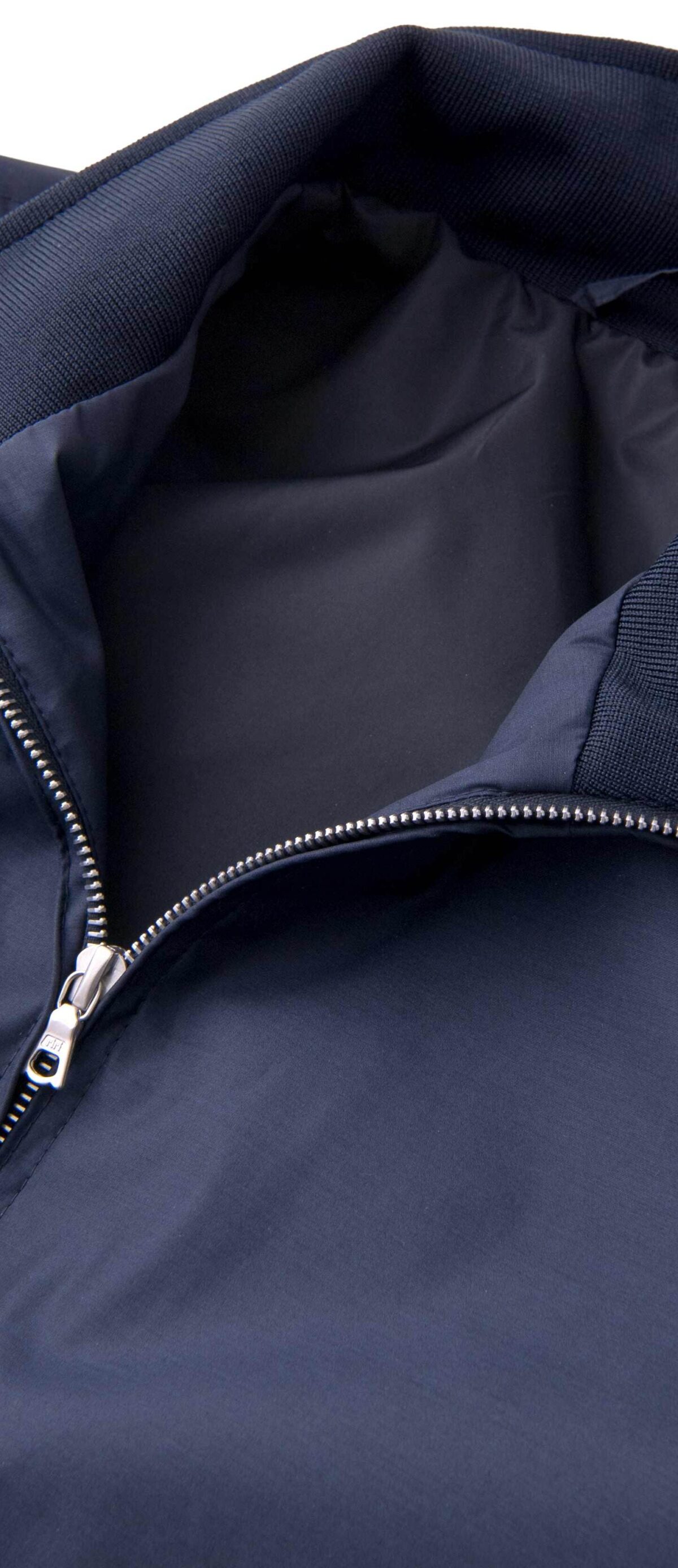 Lucca Navy Wool and Silk Performance Jacket