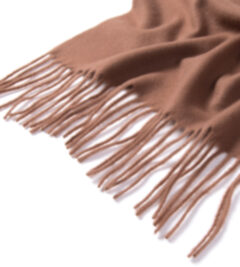Camel Cashmere Scarf Product Thumbnail 3