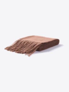 Camel Cashmere Scarf Product Thumbnail 1